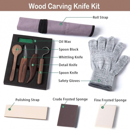 Wood Carving Tools Kit