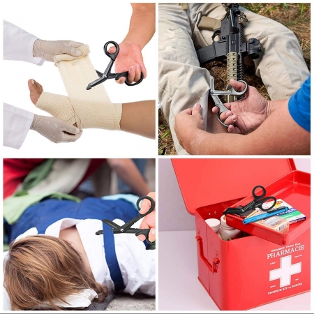 Bandage Scissors,  Trauma Shears and Pen Light with Pupil Gauge