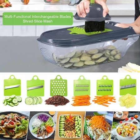 Vegetable Chopper Mandoline Slicer Food Cutter,